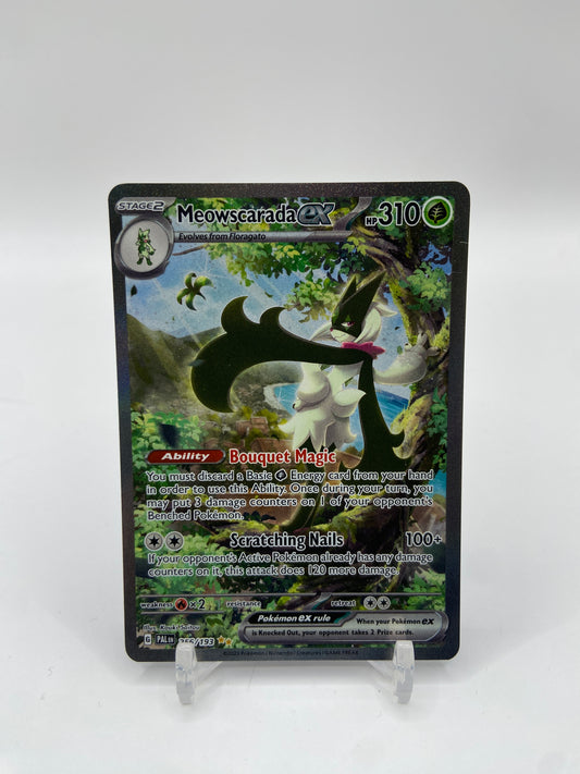 Meowscarada ex Alt Art Secret Rare Paldea Evolved  256/193