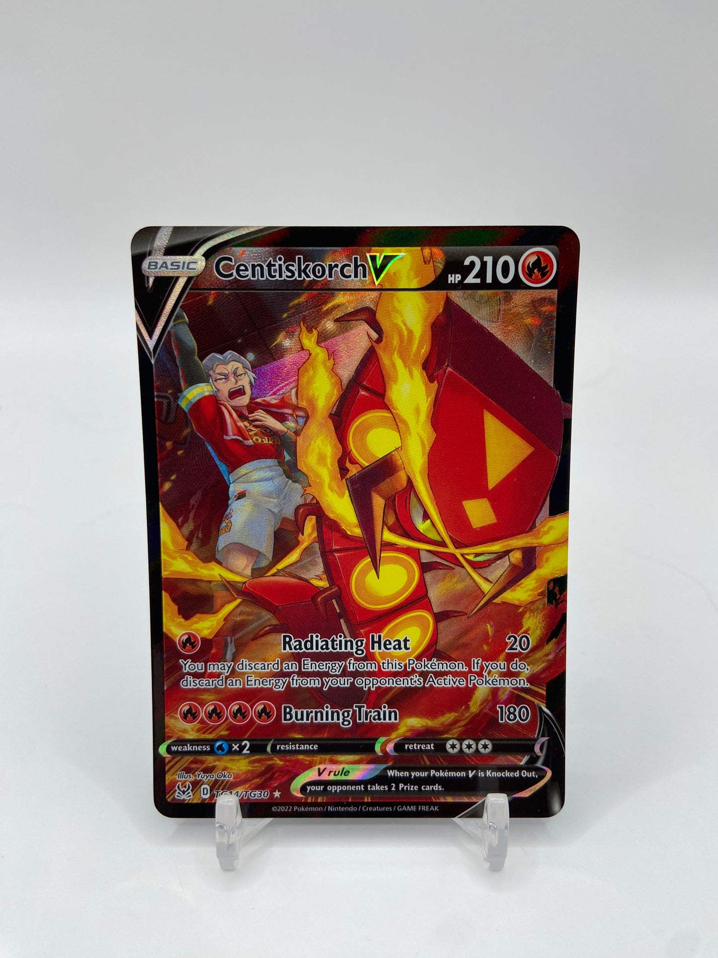 Centiskorch V Full Art  Lost Origin Trainer Gallery  TG14/TG30