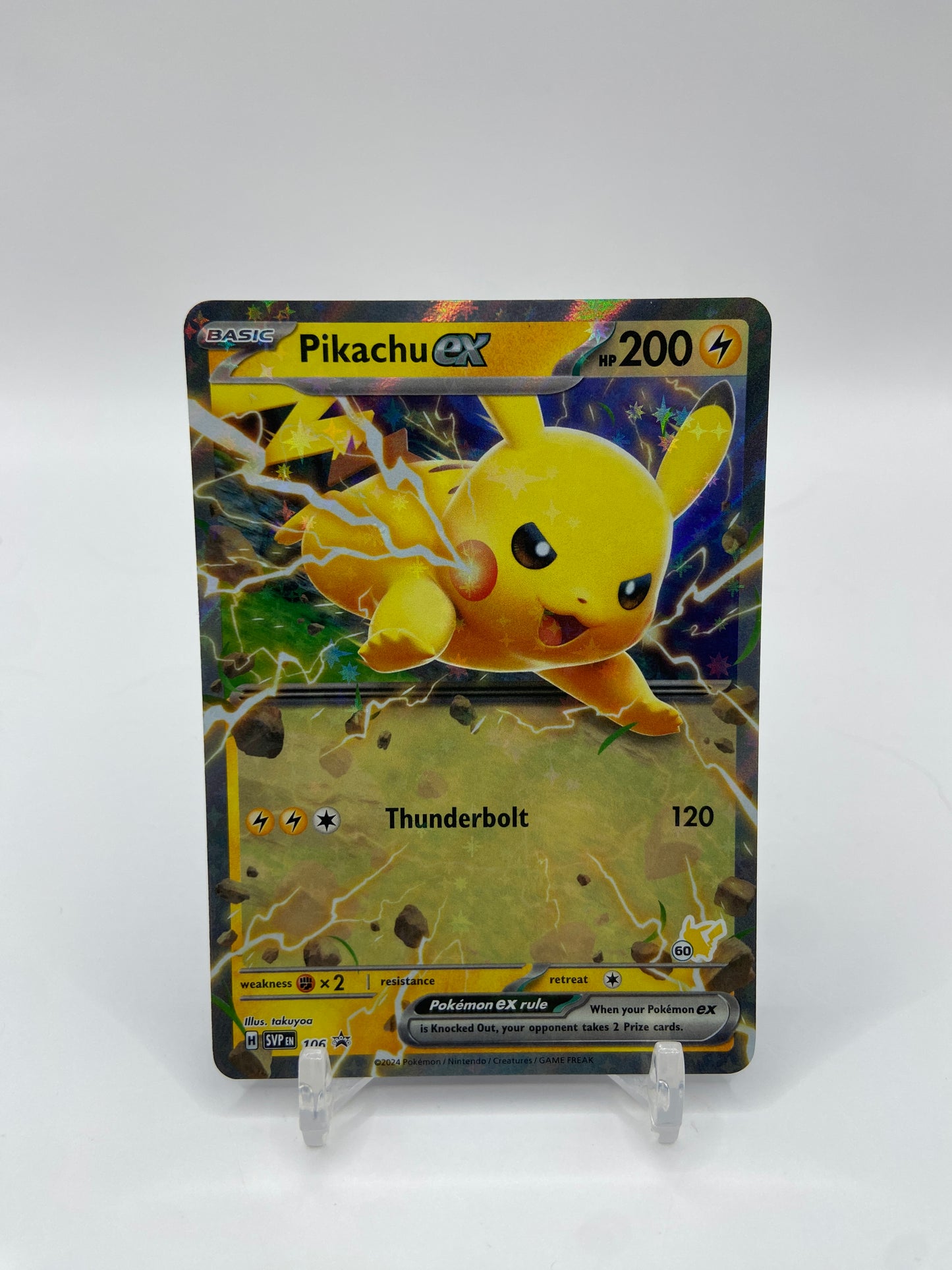 Pikachu ex Battle Academy 2024 Promo 106
