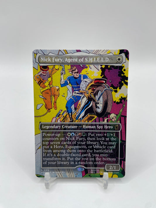 Nick Fury, Agent of S.H.I.E.L.D. (Borderless) Marvel Super Heroes R 314