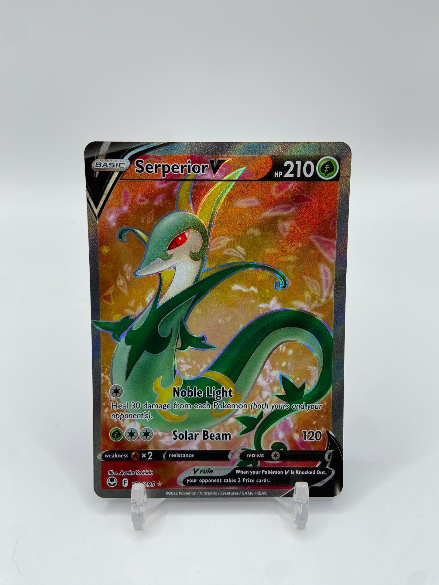 Serperior V Full Art Silver Tempest 170/195