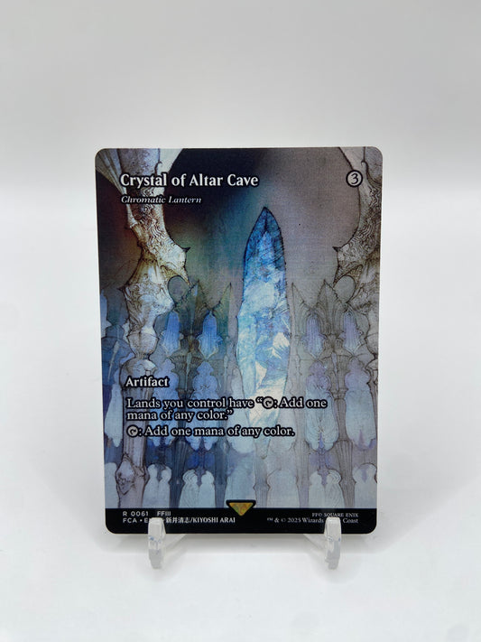 Crystal of Altar Cave (Showcase) Universes Beyond: FINAL FANTASY: Through the Ages R 61