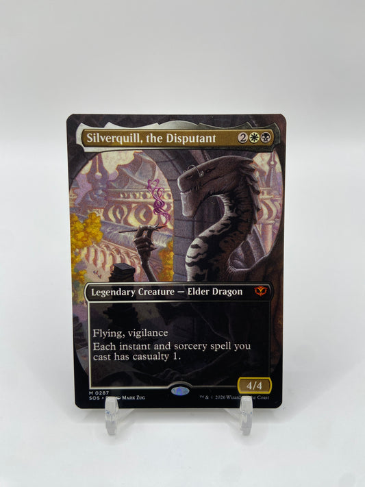 Silverquill, the Disputant (Borderless) Secrets of Strixhaven M 287