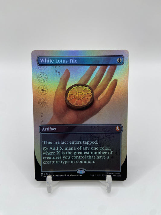 White Lotus Tile Foil (Borderless) Avatar: The Last Airbender M 330