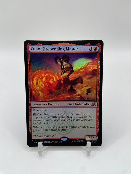 Zuko, Firebending Master Foil Avatar: The Last Airbender: Eternal-Legal M 127