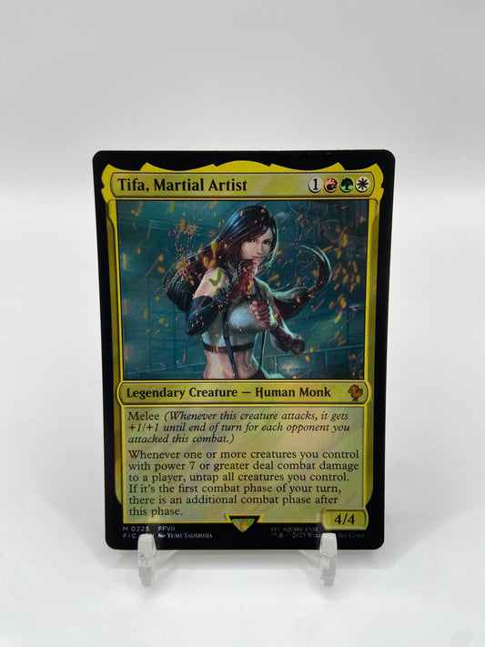 Tifa, Martial Artist (Surge Foil) Commander: FINAL FANTASY M 225