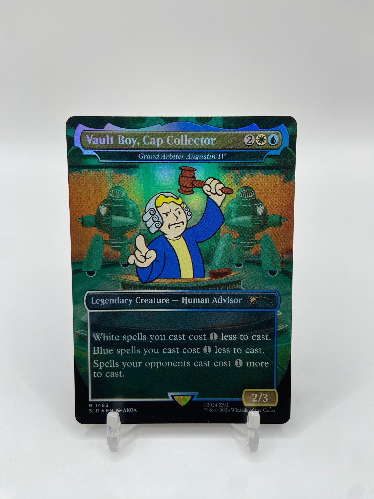 Vault Boy, Cap Collector (Rainbow Foil) Secret Lair Drop Series R 1483