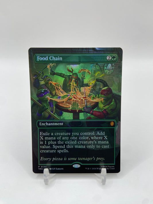 Food Chain Foil (Borderless) Commander: Teenage Mutant Ninja Turtles P 133