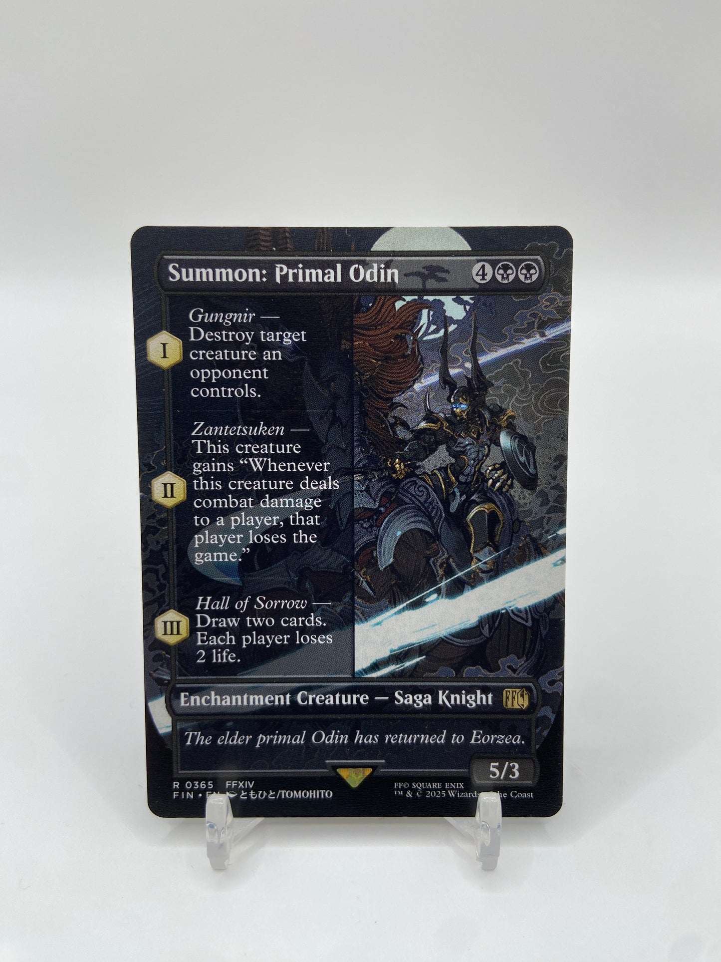 Summon: Primal Odin (Borderless) Universes Beyond: FINAL FANTASY R 365