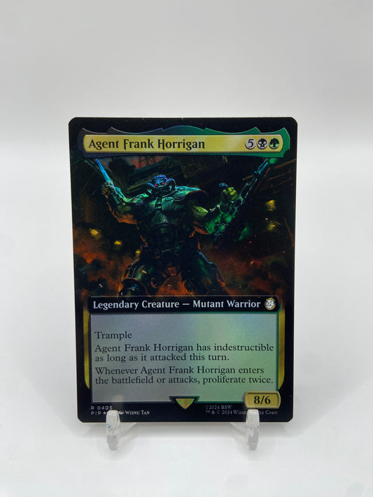 Agent Frank Horrigan Foil (Extended Art) Universes Beyond: Fallout R 405