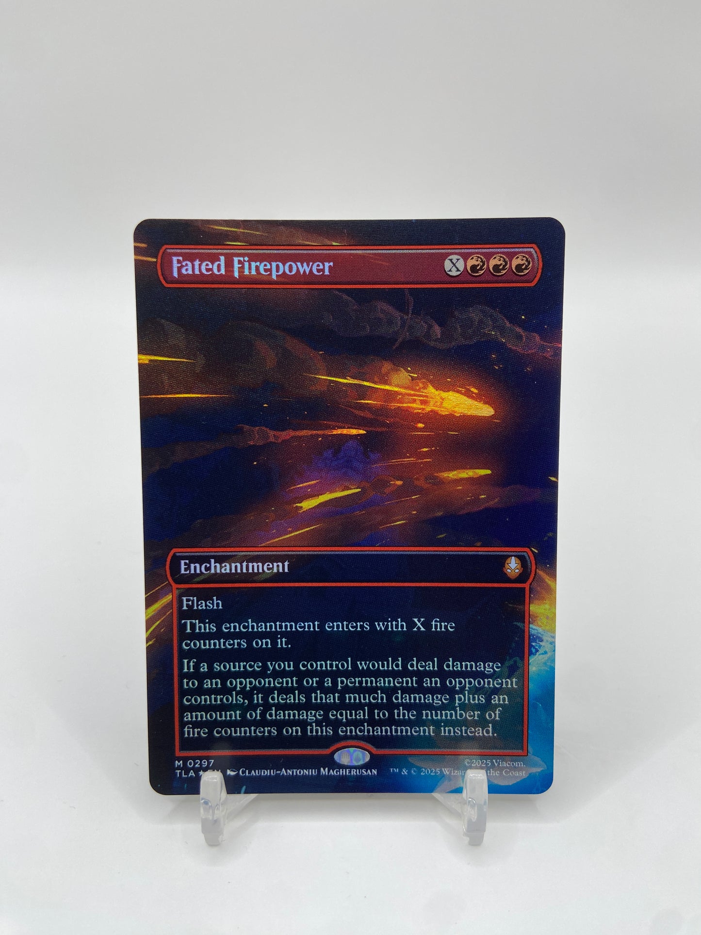 Fated Firepower Foil (Borderless) Avatar: The Last Airbender M 297
