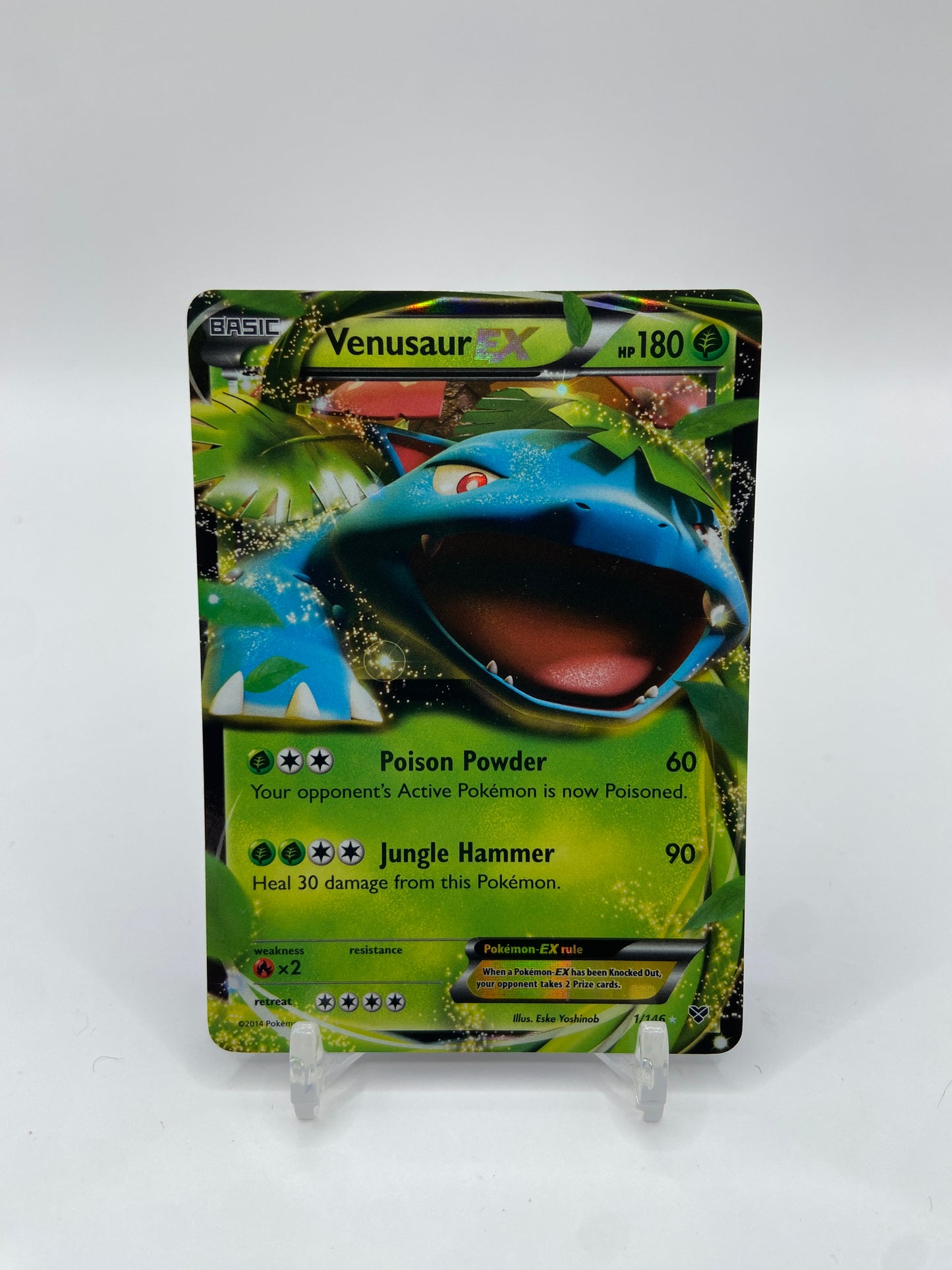 Venusaur EX XY Base Set 1/146
