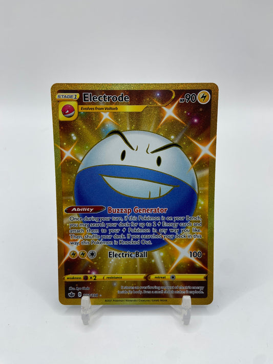 Electrode Gold Secret Rare Chilling Reign 222/198