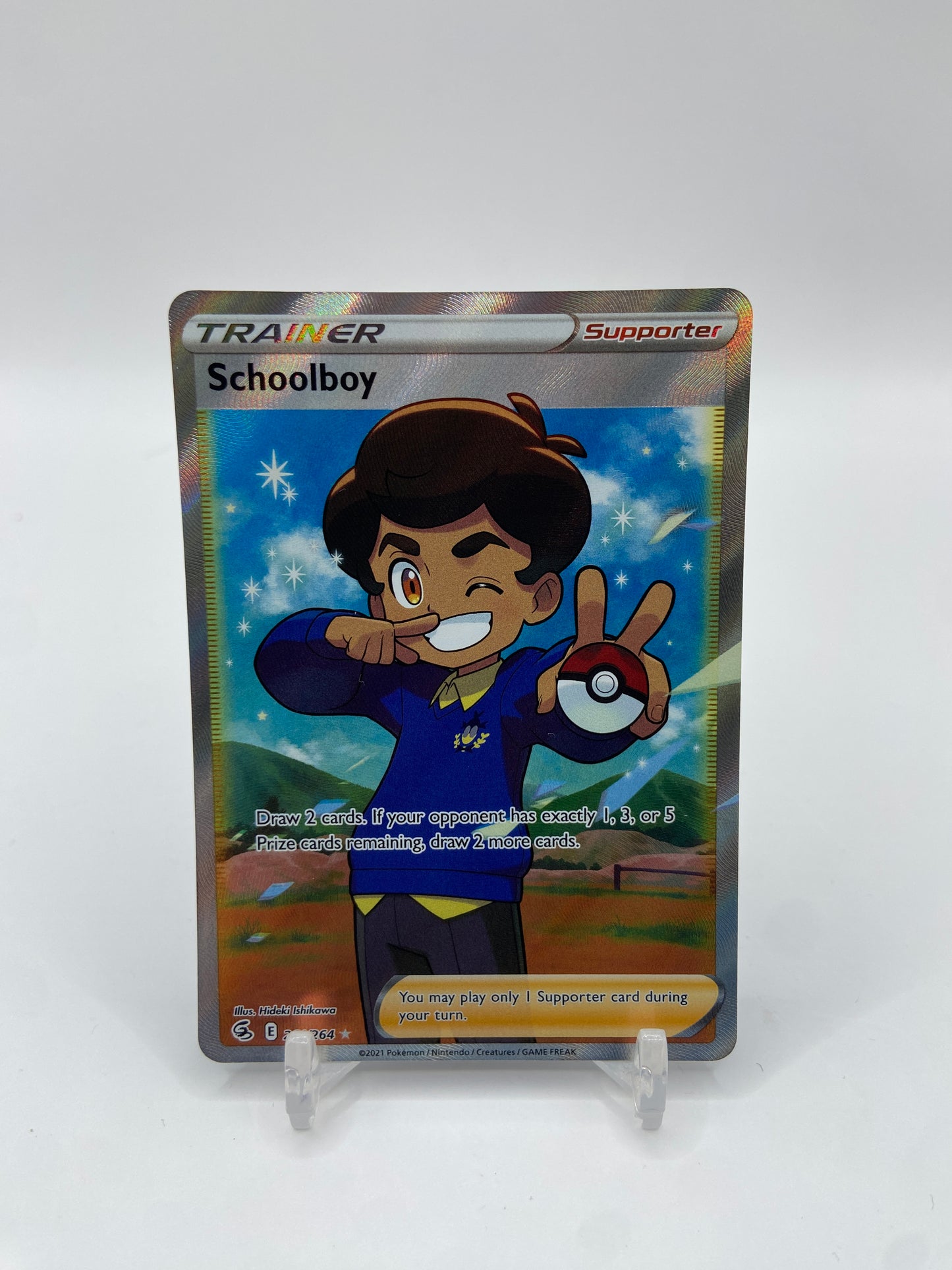 Schoolboy (Full Art) Fusion Strike 261/264