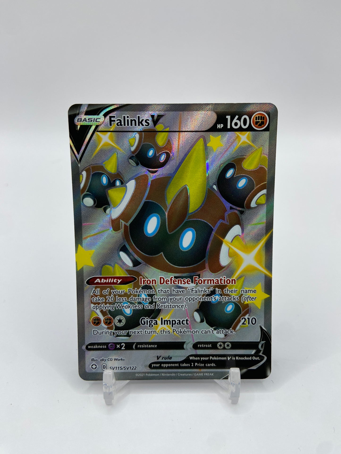 Falinks V Full Art Shiny Shining Fates SV115/SV122