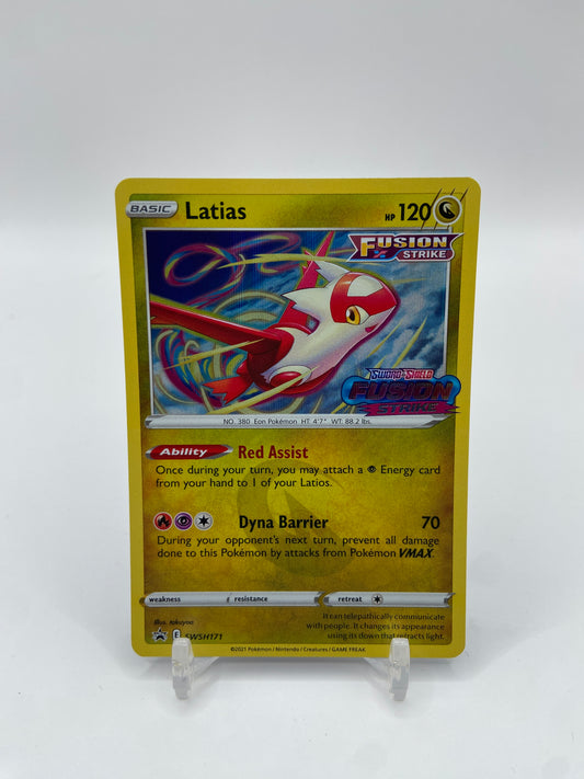 Latias (Prerelease) Fusion Strike Stamped Sword & Shield Promo  SWSH171
