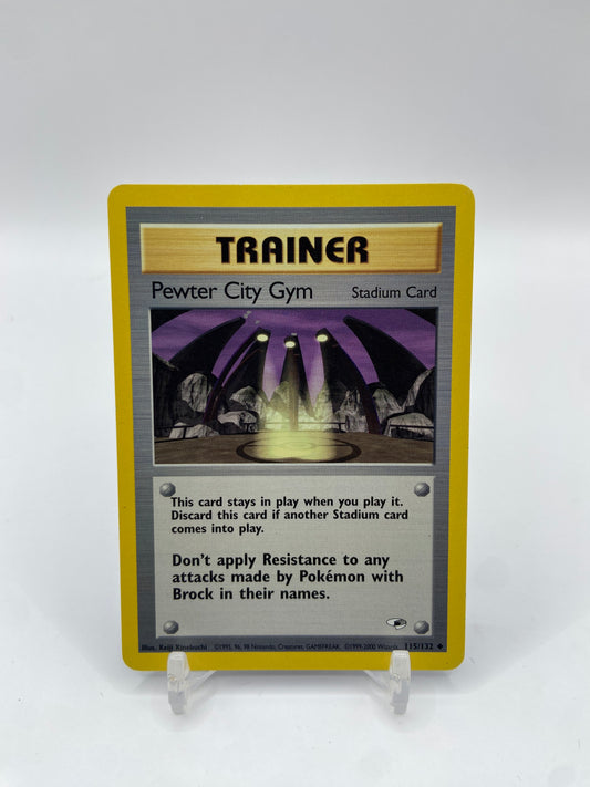 Pewter City Gym Gym Heroes 115/132