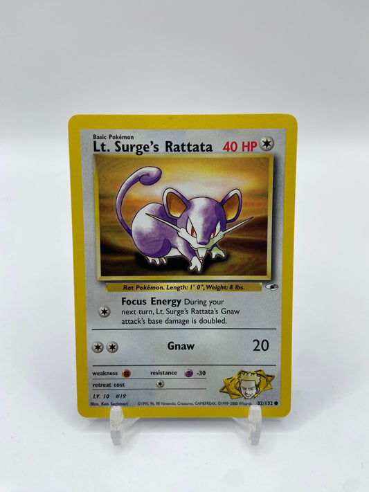 Lt. Surge's Rattata Gym Heroes  82/132
