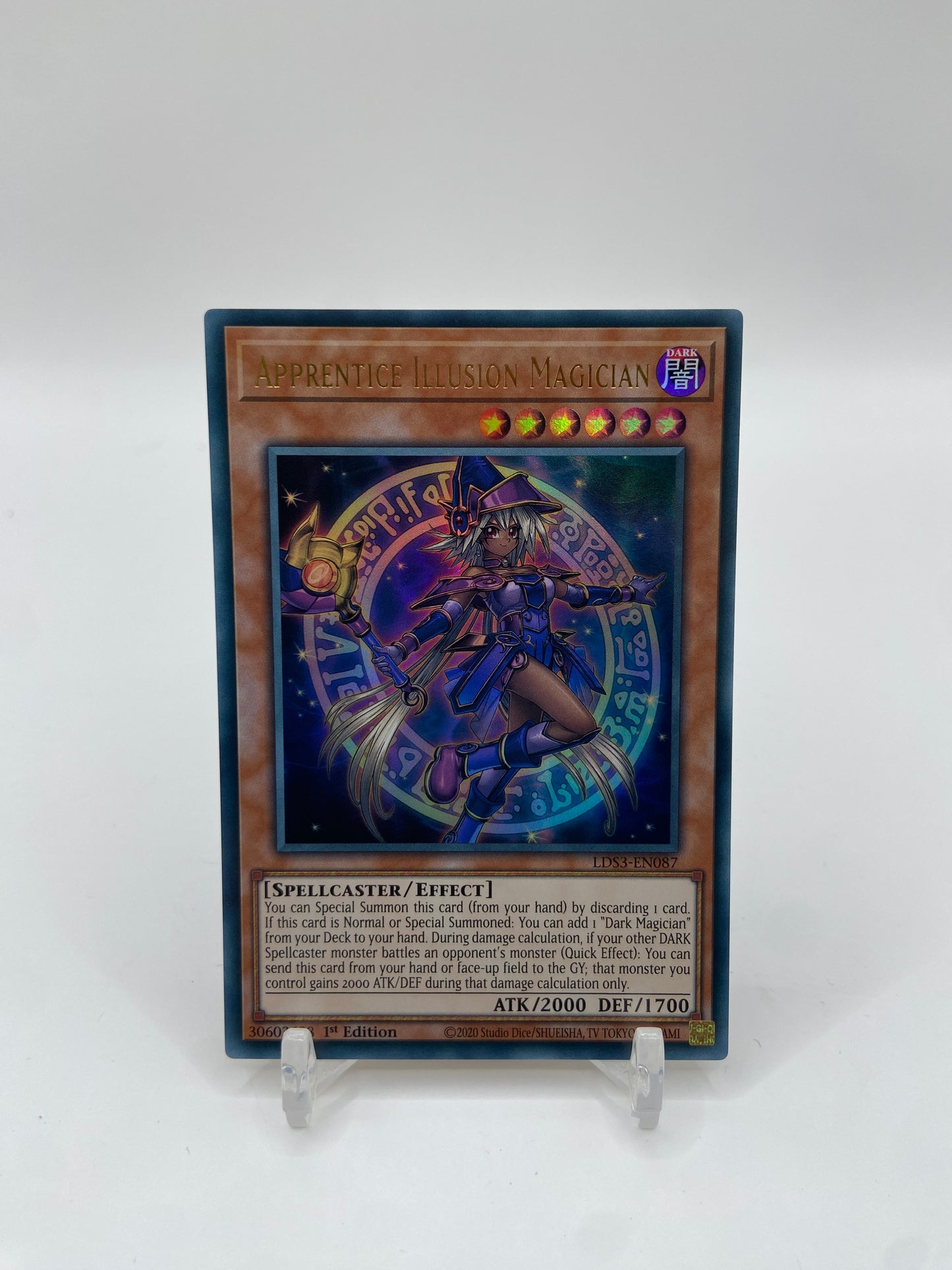 Apprentice Illusion Magician Ultra Rare Legendary Duelists: Season 3  LDS3-EN087