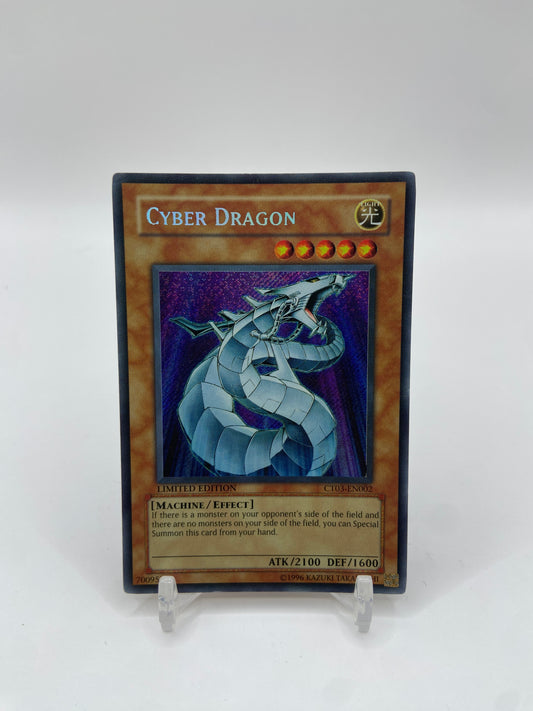 Cyber Dragon Secret Rare 2006 Collectors Tin CT03-EN002