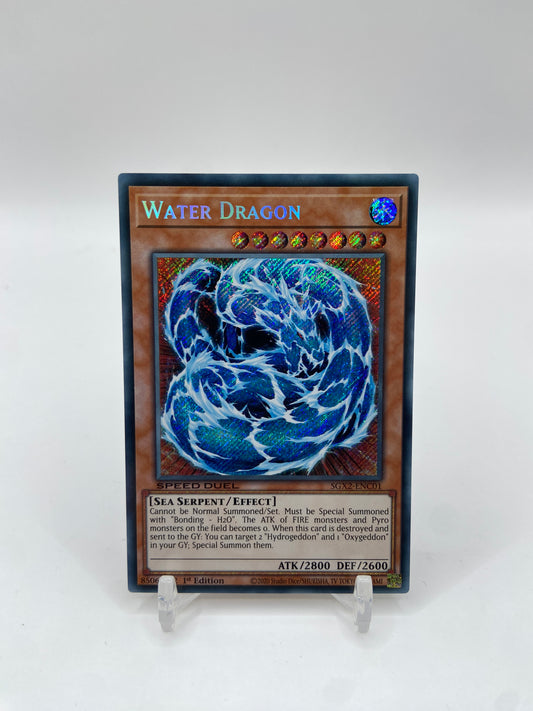 Water Dragon (Secret Rare) Speed Duel GX: Midterm Paradox SGX2-ENC01