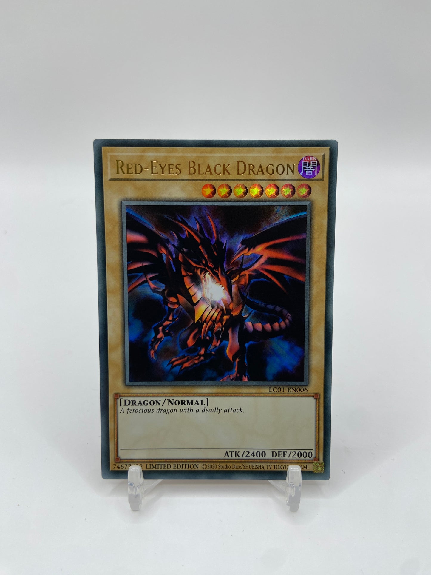 Red-Eyes Black Dragon Ultra Rare Legendary Collection: 25th Anniversary Edition LC01-EN006