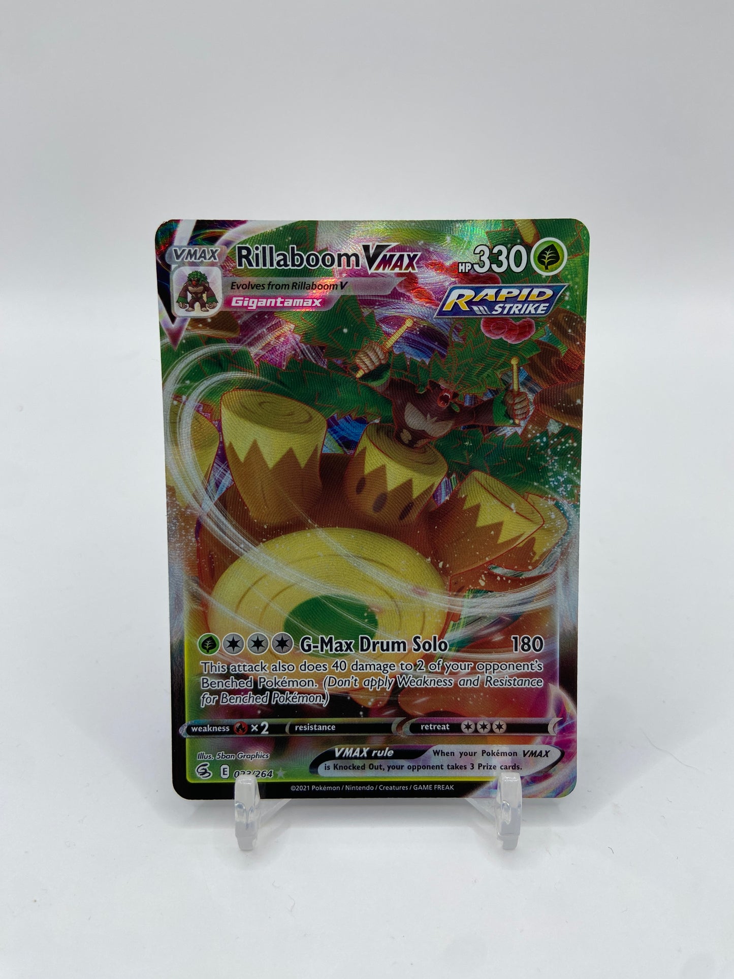 Rillaboom VMAX Fusion Strike 023/264