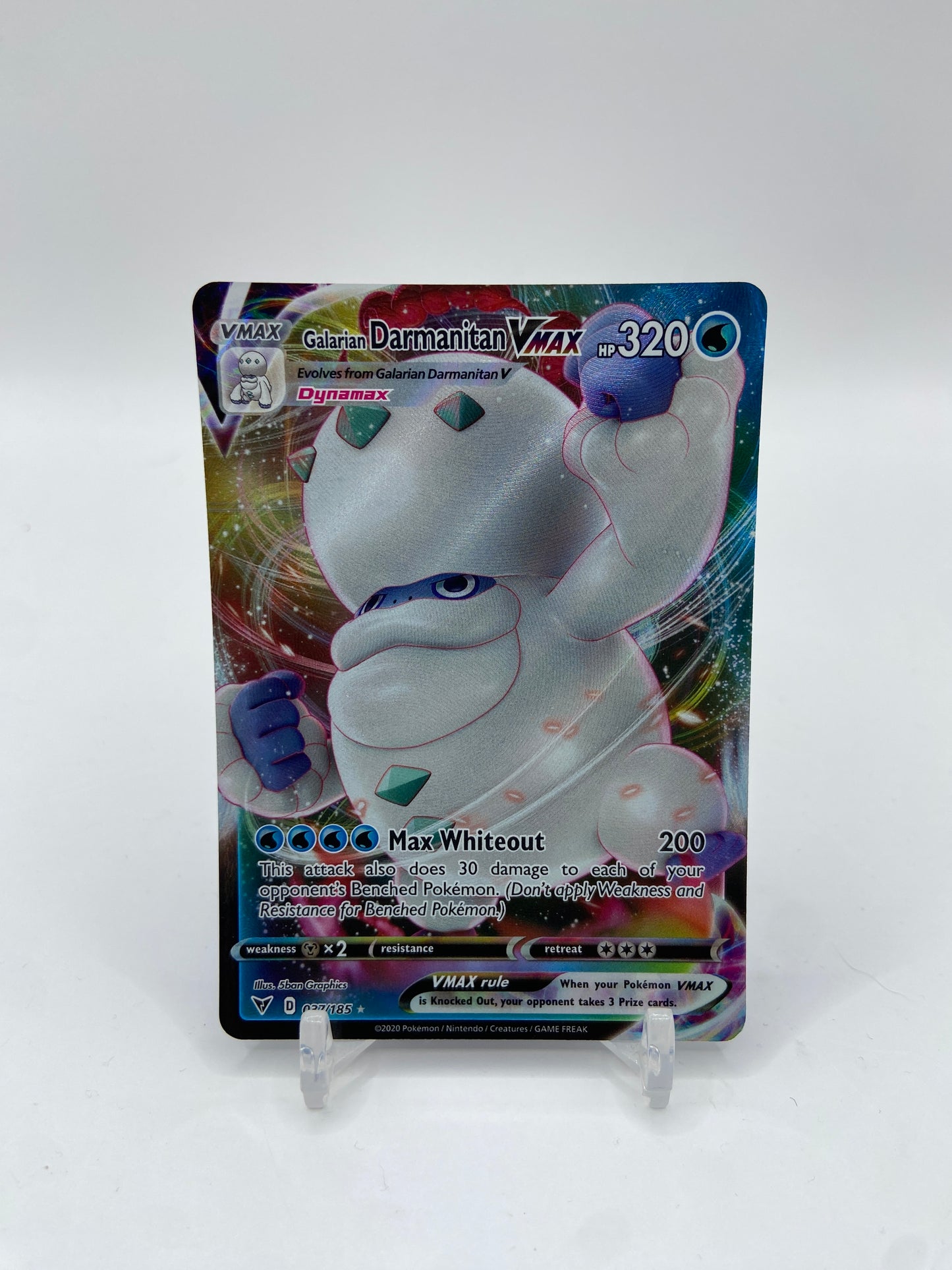 Galarian Darmanitan VMAX Vivid Voltage 037/185