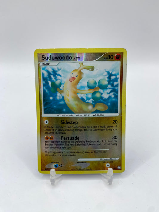 Sudowoodo Reverse Holo Rare Mysterious Treasures 35/123