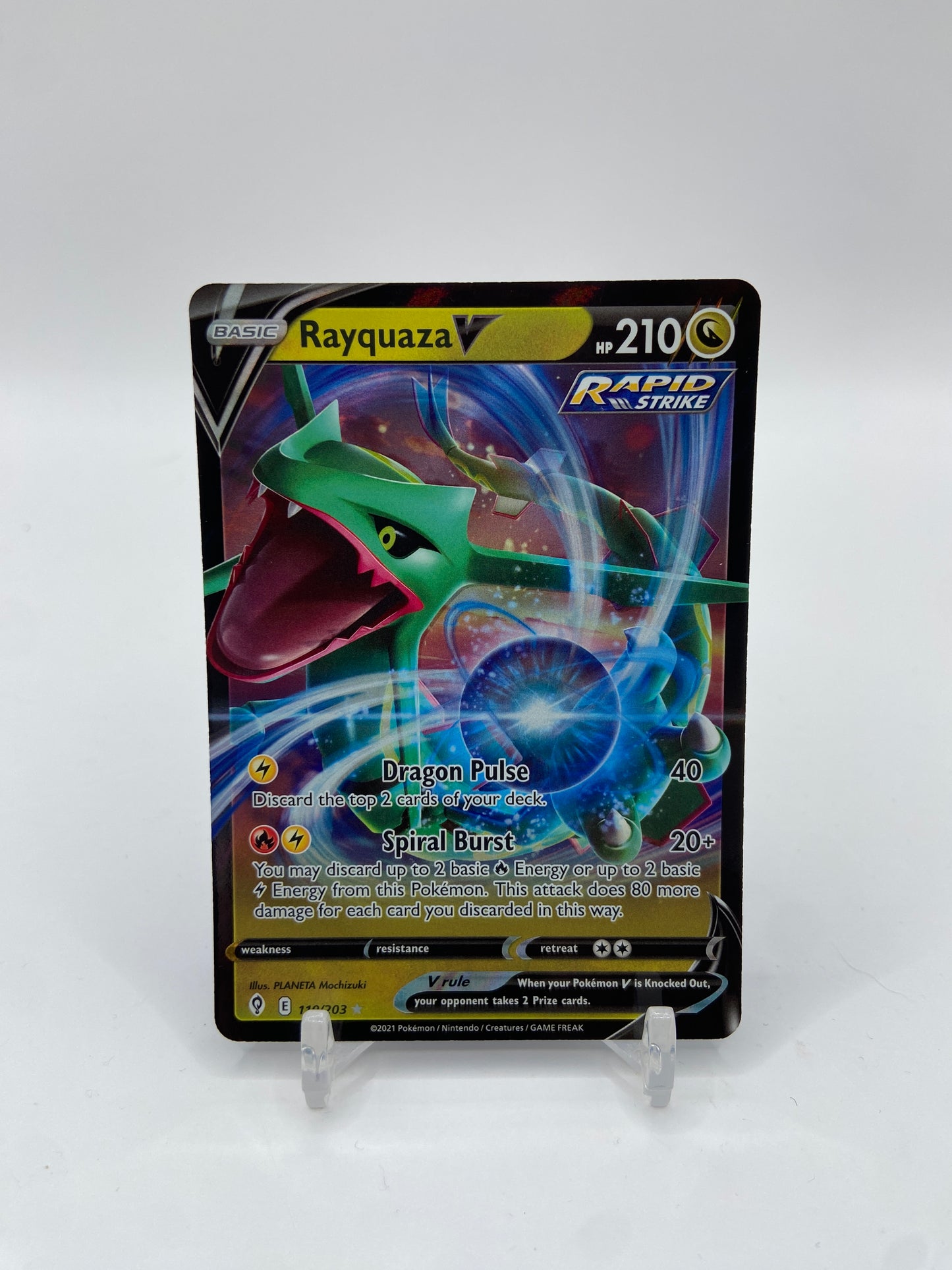 Rayquaza V Evolving Skies 110/203