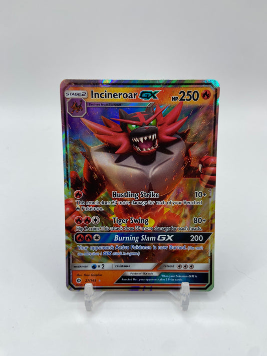 Incineroar GX Sun & Moon Base Set 27/149