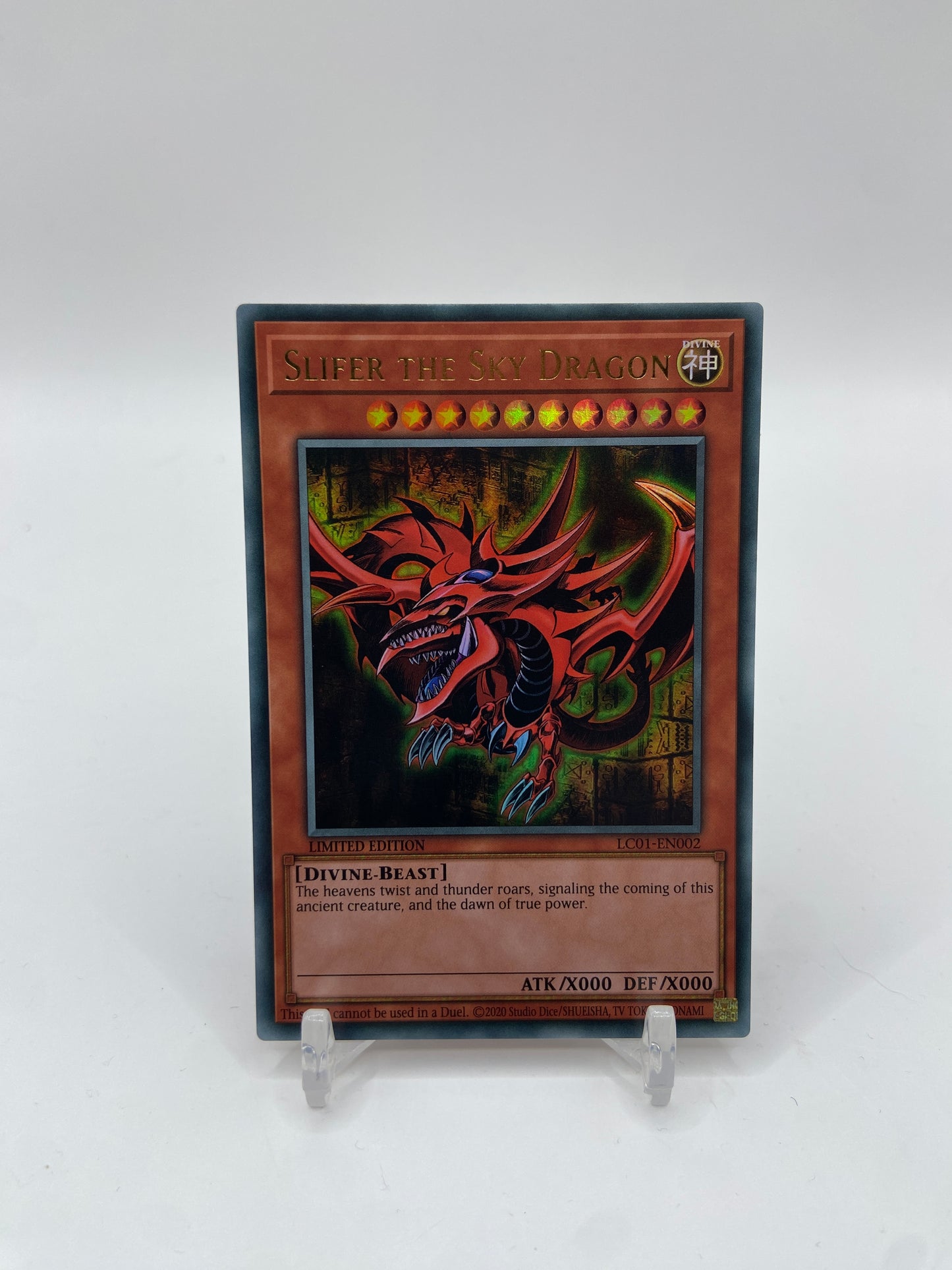 Slifer the Sky Dragon Ultra Rare Legendary Collection: 25th Anniversary Edition LC01-EN002