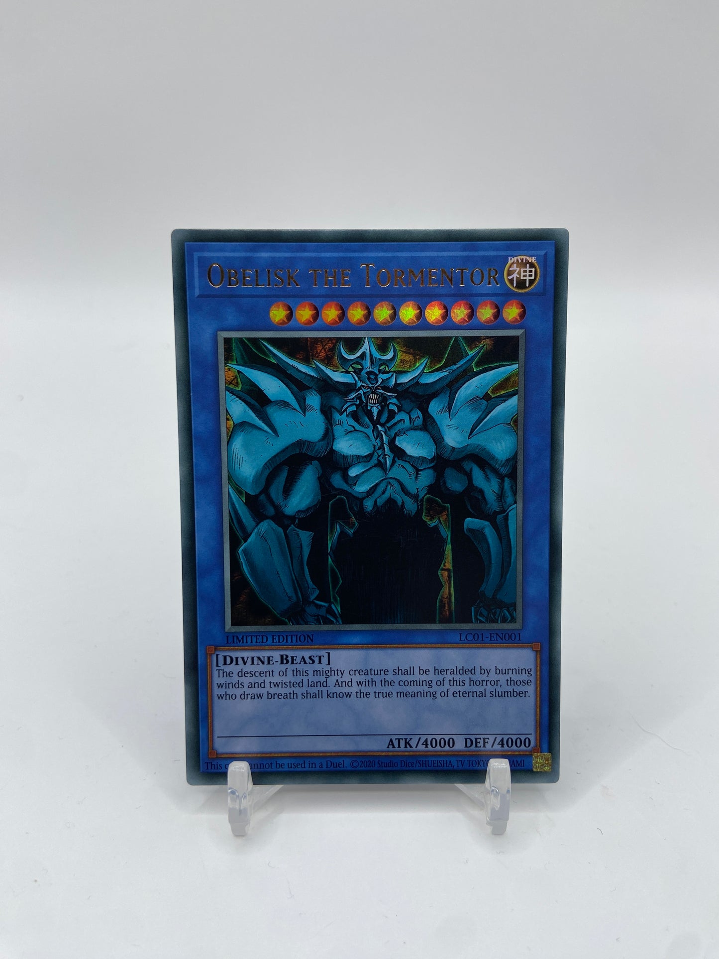 Obelisk the Tormentor Ultra Rare Legendary Collection: 25th Anniversary Edition  LC01-EN001