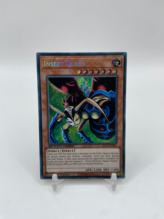 Insect Queen (Secret Rare) Speed Duel: Streets of Battle City  SBC1-END01
