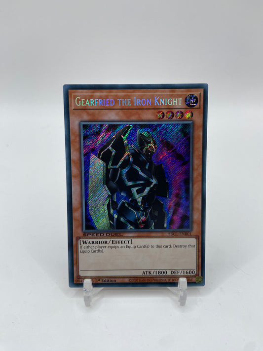 Gearfried the Iron Knight (Secret Rare) Speed Duel: Streets of Battle City SBC1-ENB01