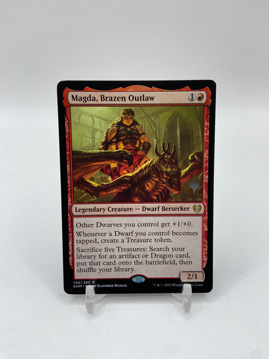 Magda, Brazen Outlaw Promo Pack: Kaldheim R 142