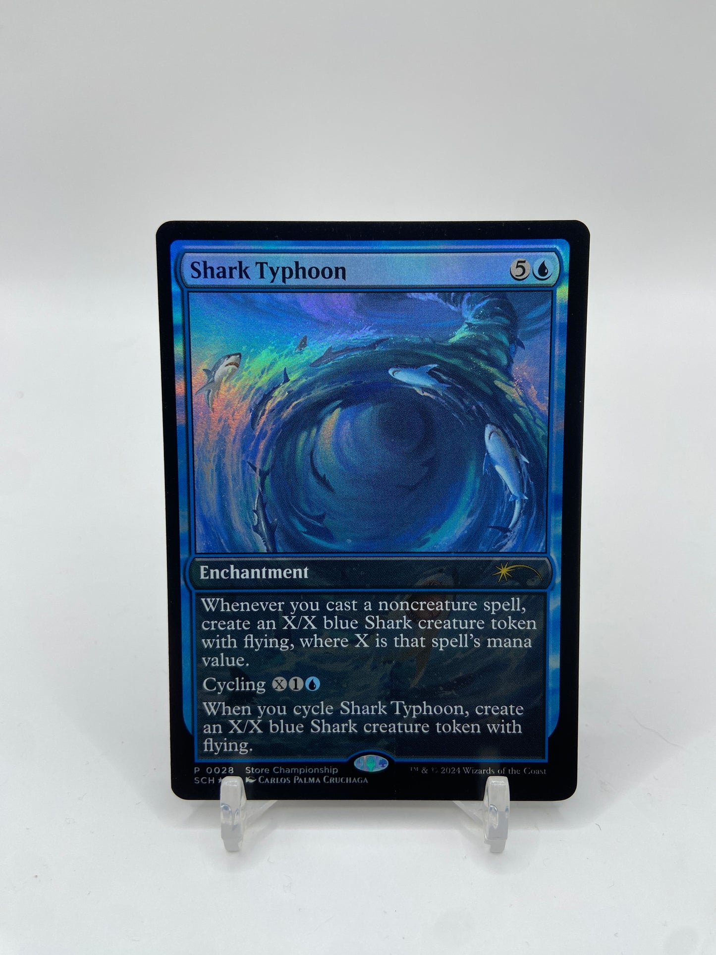 Shark Typhoon Foil Game Day & Store Championship Promos P 28
