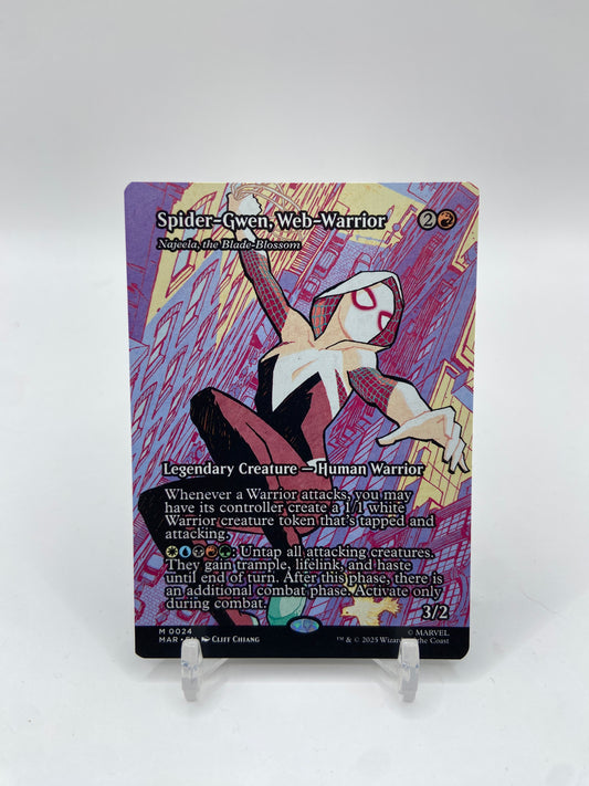 Spider-Gwen, Web-Warrior - Najeela, the Blade-Blossom Marvel Eternal-Legal M 24