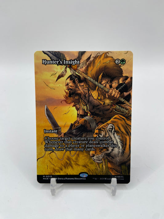 Hunter's Insight (Borderless) Marvel Eternal-Legal M 35