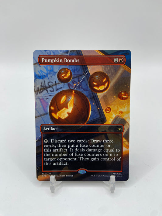 Pumpkin Bombs (Borderless) Marvel's Spider-Man: Eternal-Legal R 26