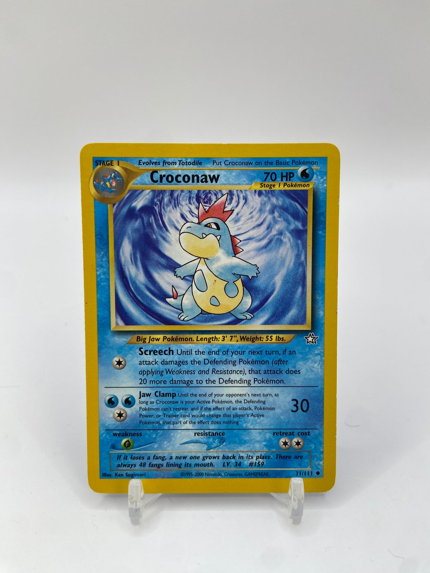 Croconaw Neo Genesis 31/111
