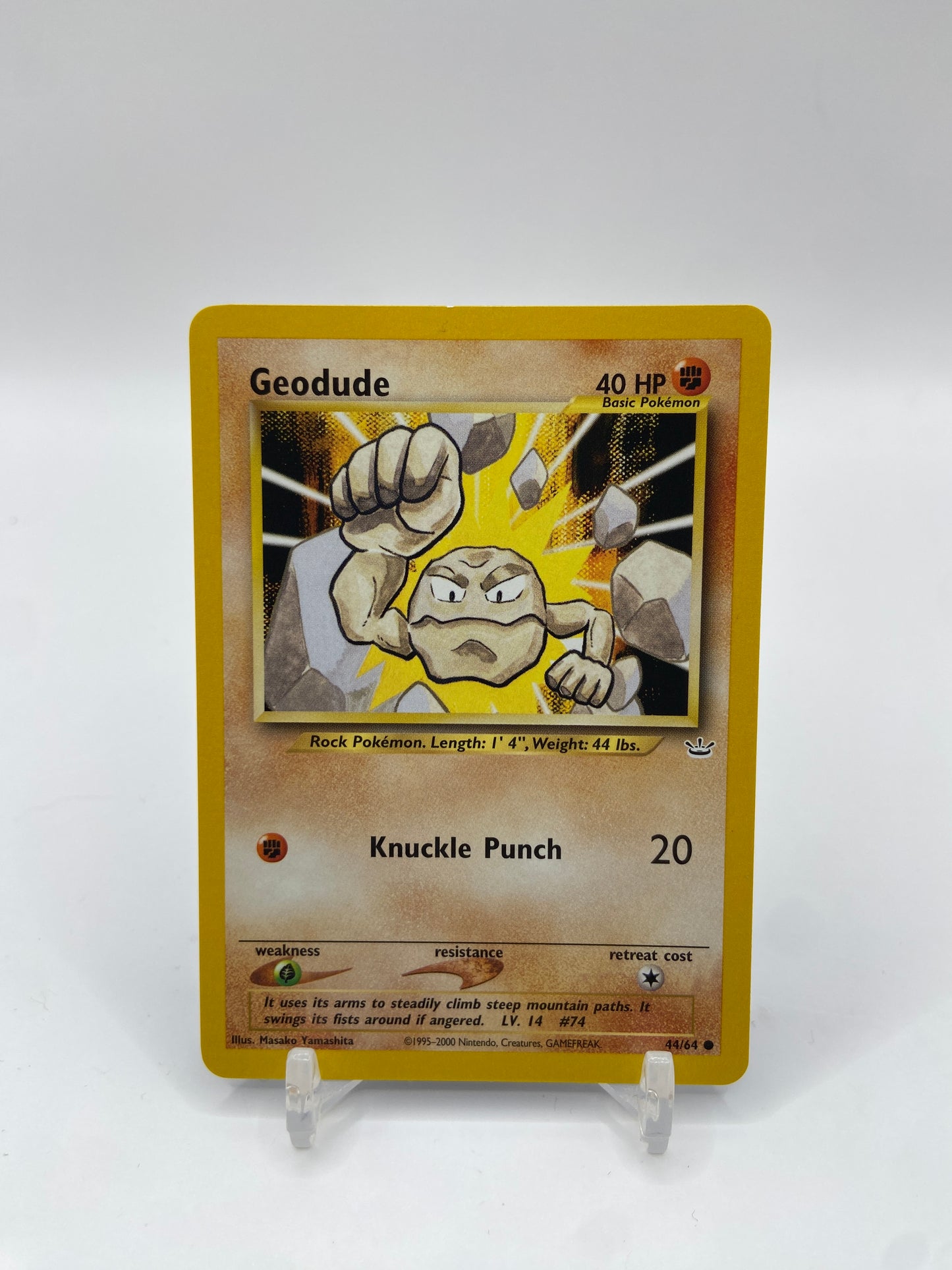 Geodude Neo Revelation 44/64