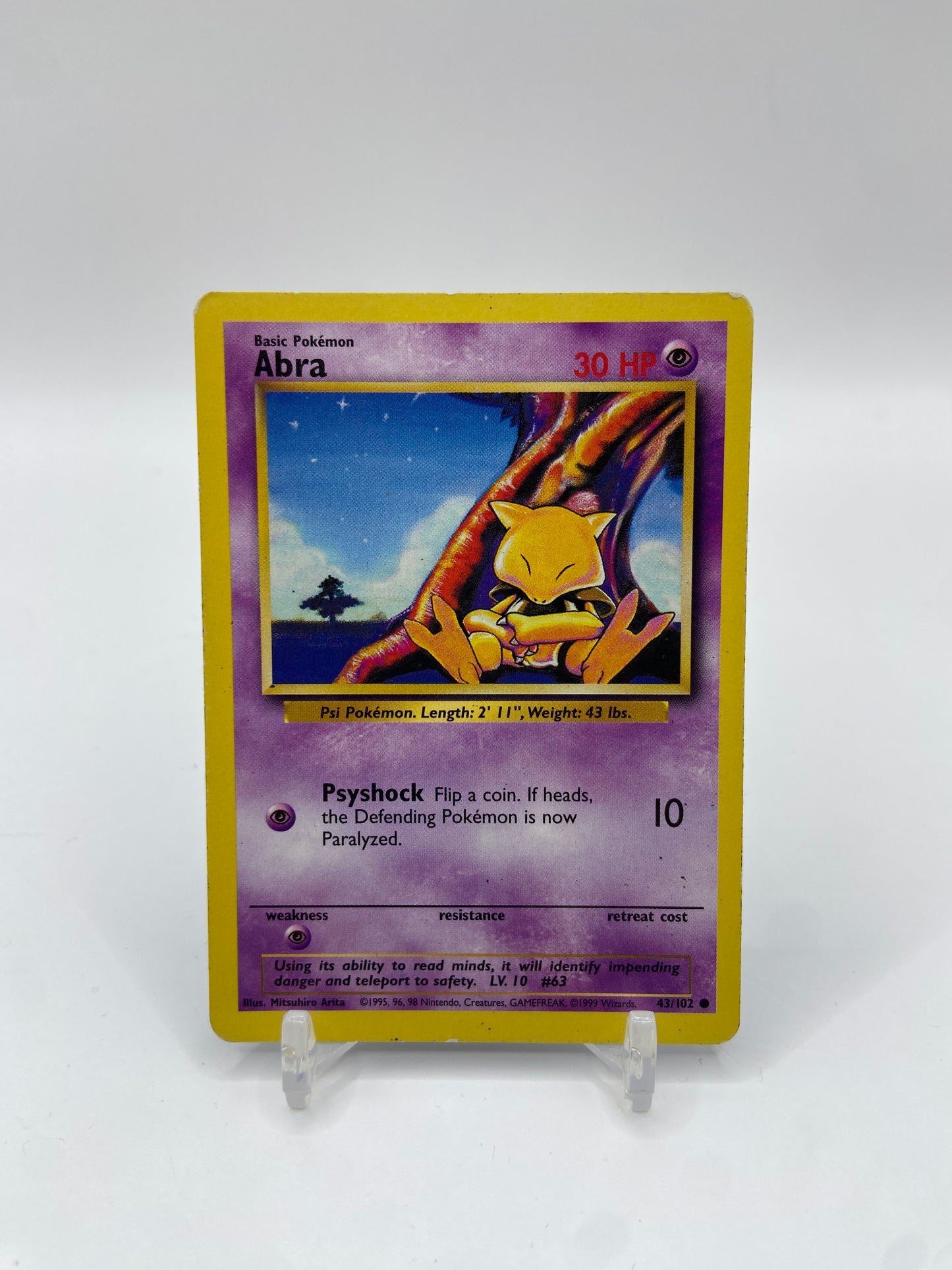 Abra Base Set 43/102
