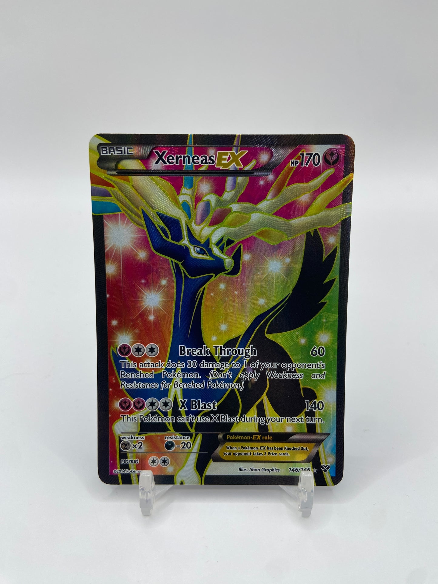 Xerneas EX (146 Full Art) XY Base Set 146/146