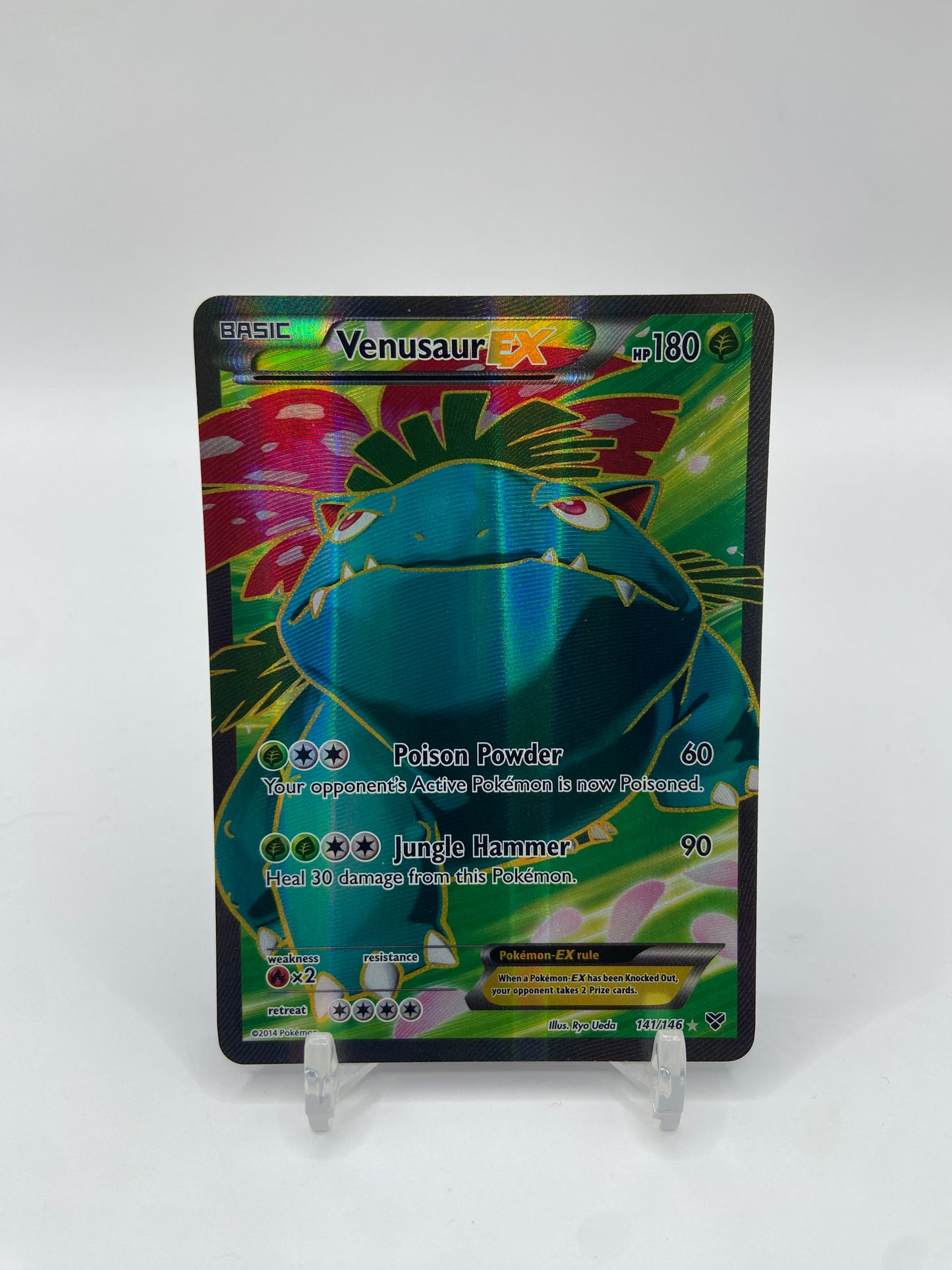 Venusaur EX (141 Full Art) XY Base Set 141/146