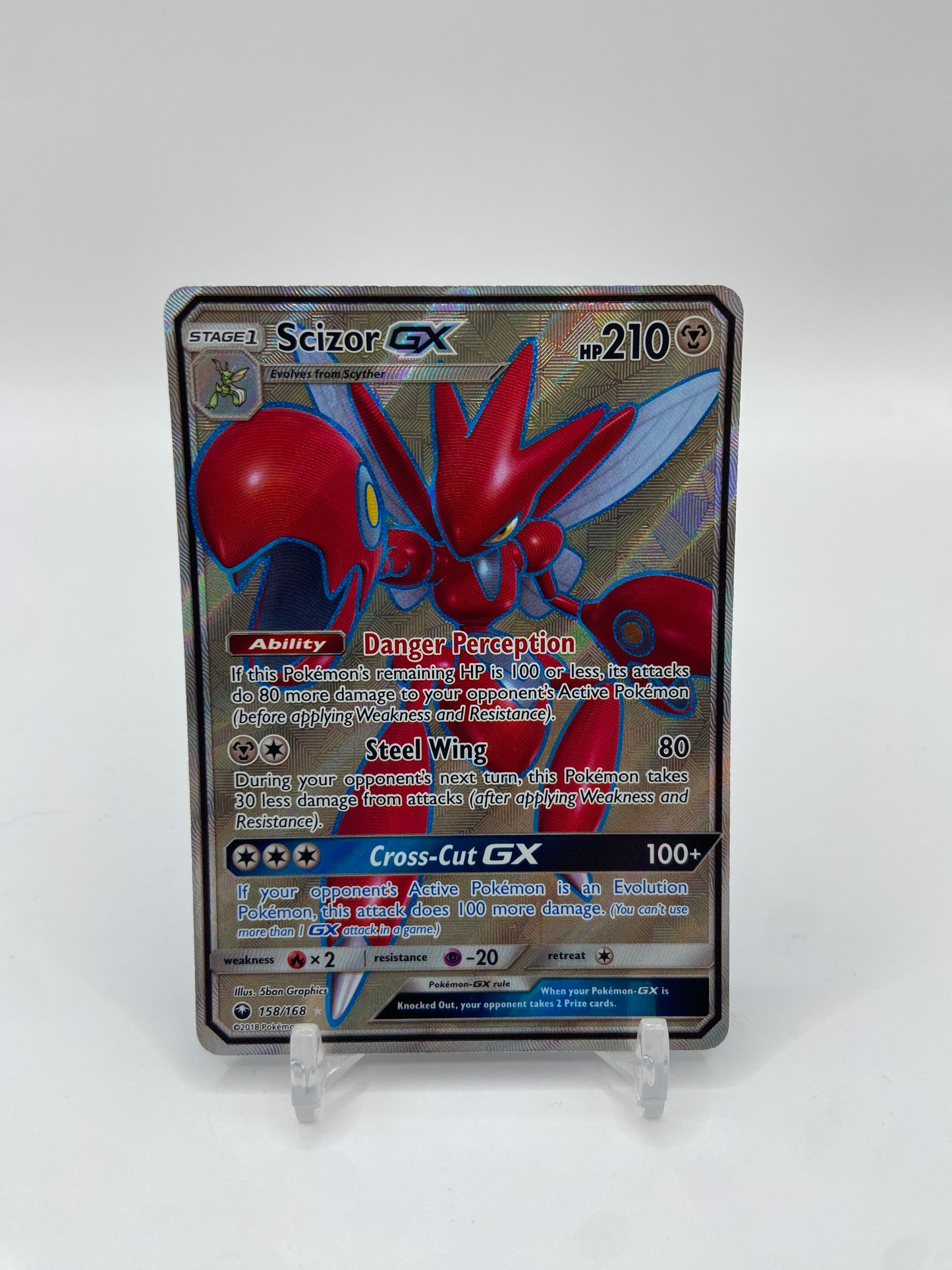 Scizor GX (Full Art) Celestial Storm 158/168
