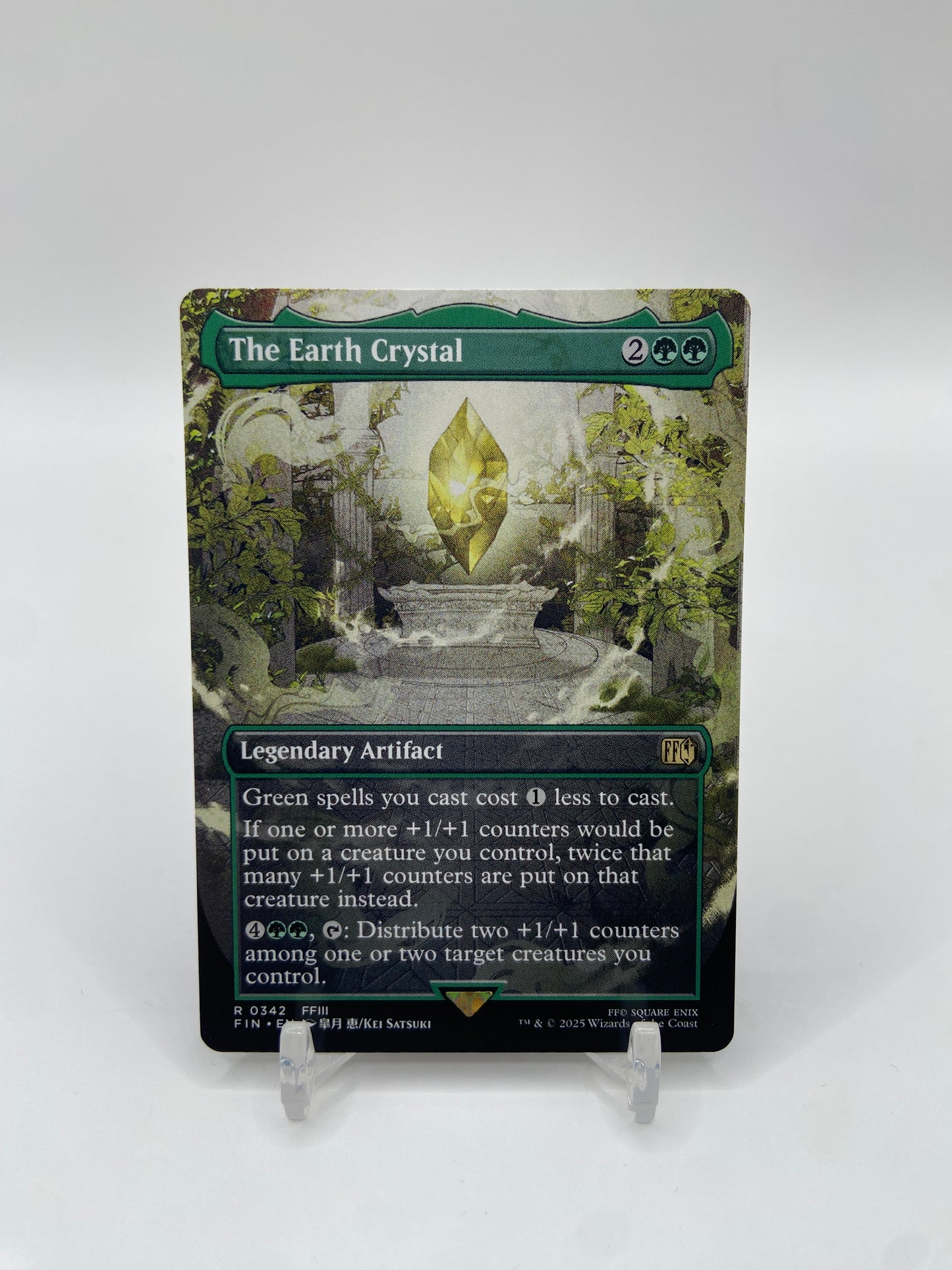 The Earth Crystal (Borderless) Universes Beyond: FINAL FANTASY R 342