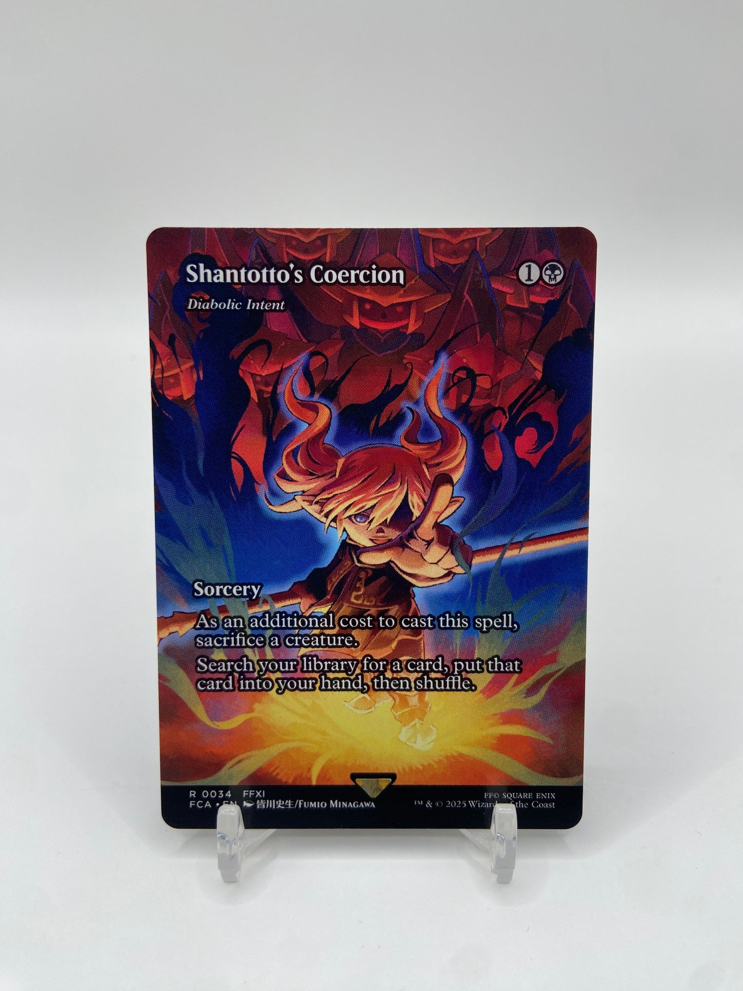 Shantotto's Coercion - Diabolic Intent (Showcase) Universes Beyond: FINAL FANTASY: Through the Ages R 34