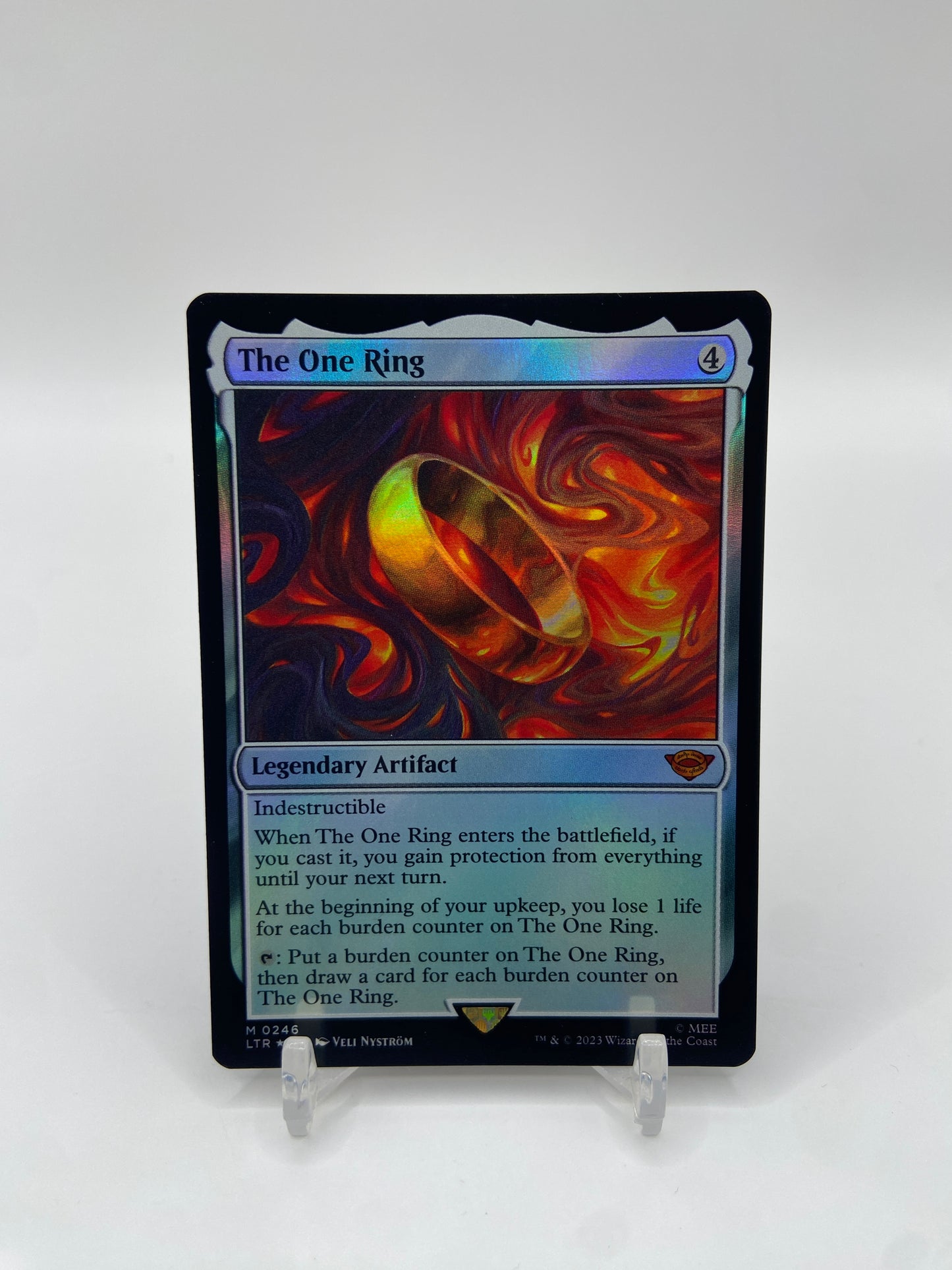 The One Ring Foil Universes Beyond: The Lord of the Rings: Tales of Middle-earth M 246