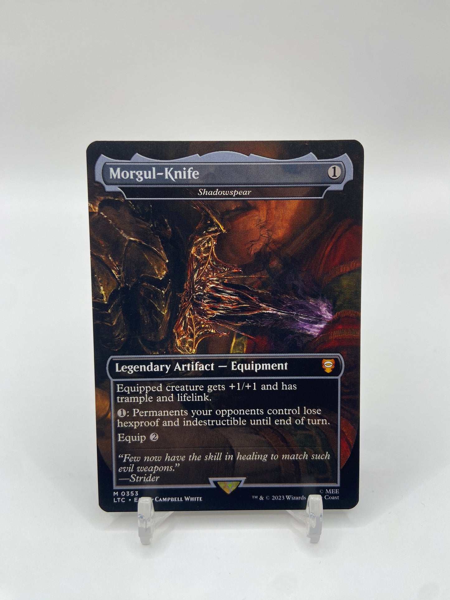 Morgul-Knife - Shadowspear Commander: The Lord of the Rings: Tales of Middle-earth M 353